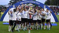 Benfica celebrate winning UEFA Youth League final 2022