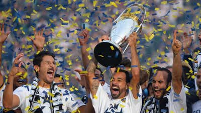 Los Angeles Galaxy MLS Cup Juninho Donavan