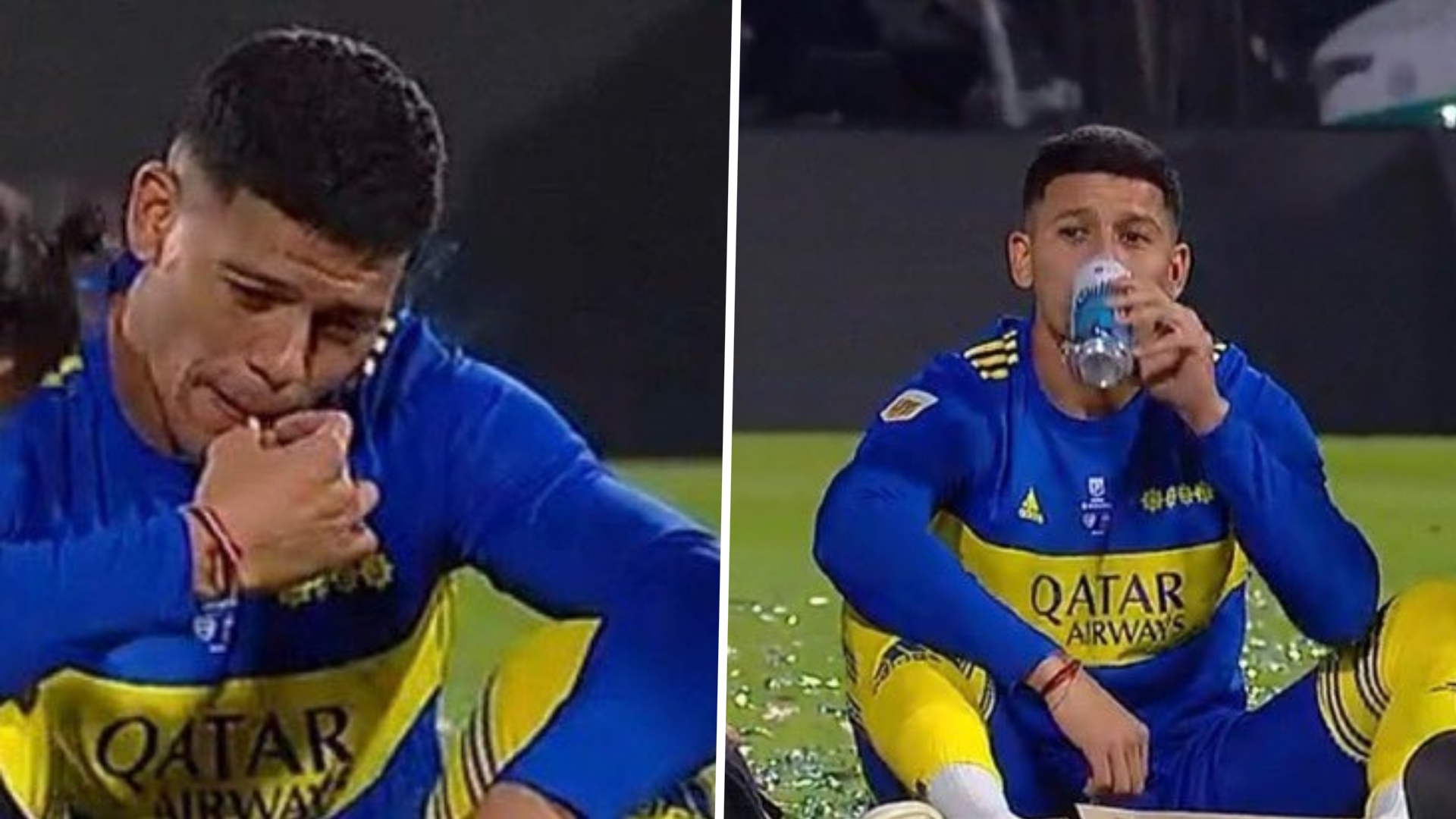 Marcos Rojo Boca Juniors cigarette beer 2022