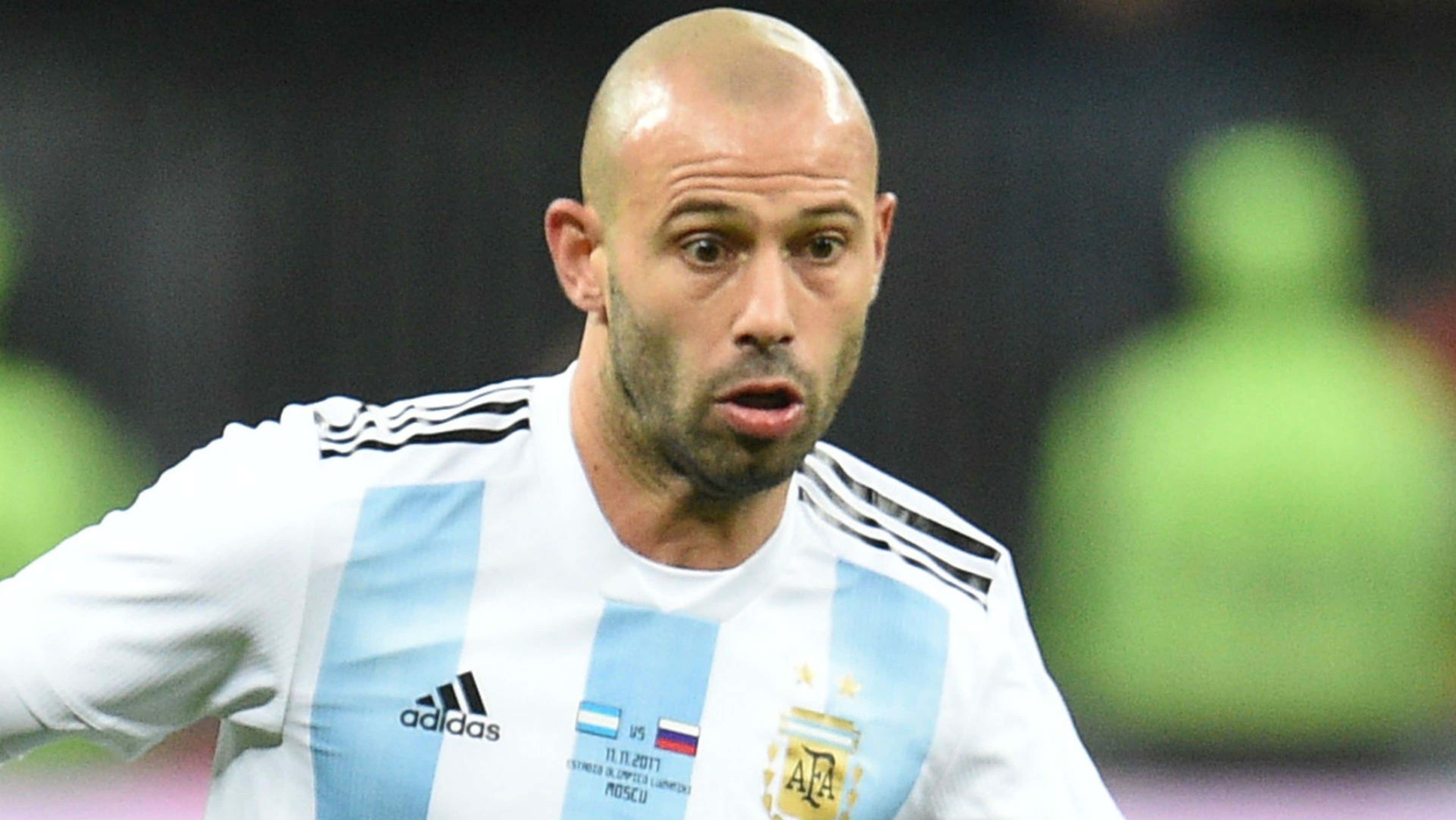 World Cup 2018: Argentina's most-capped player Javier Mascherano
