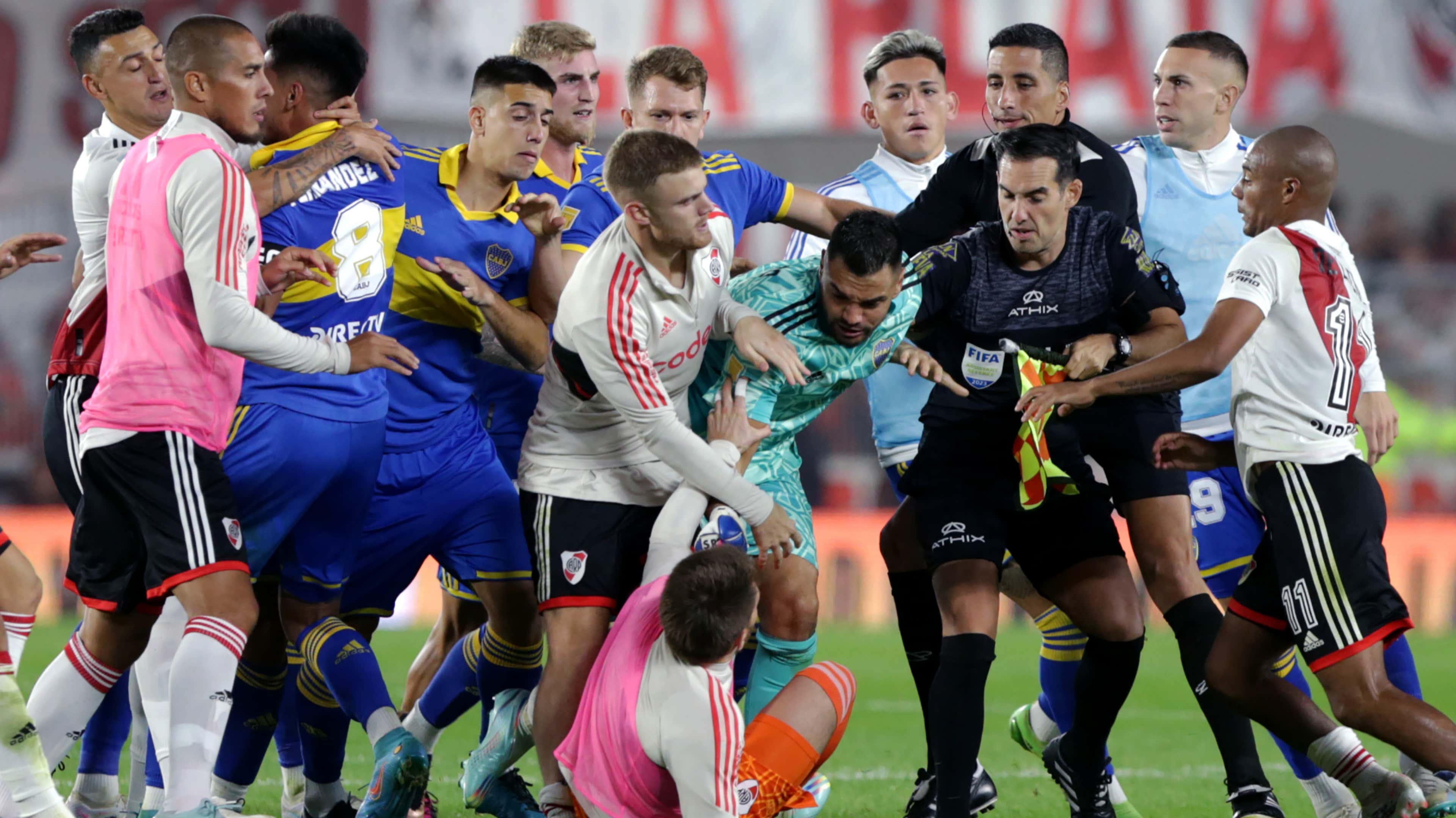 Sergio Romero Boca Juniors River Plate Superclasico 2023