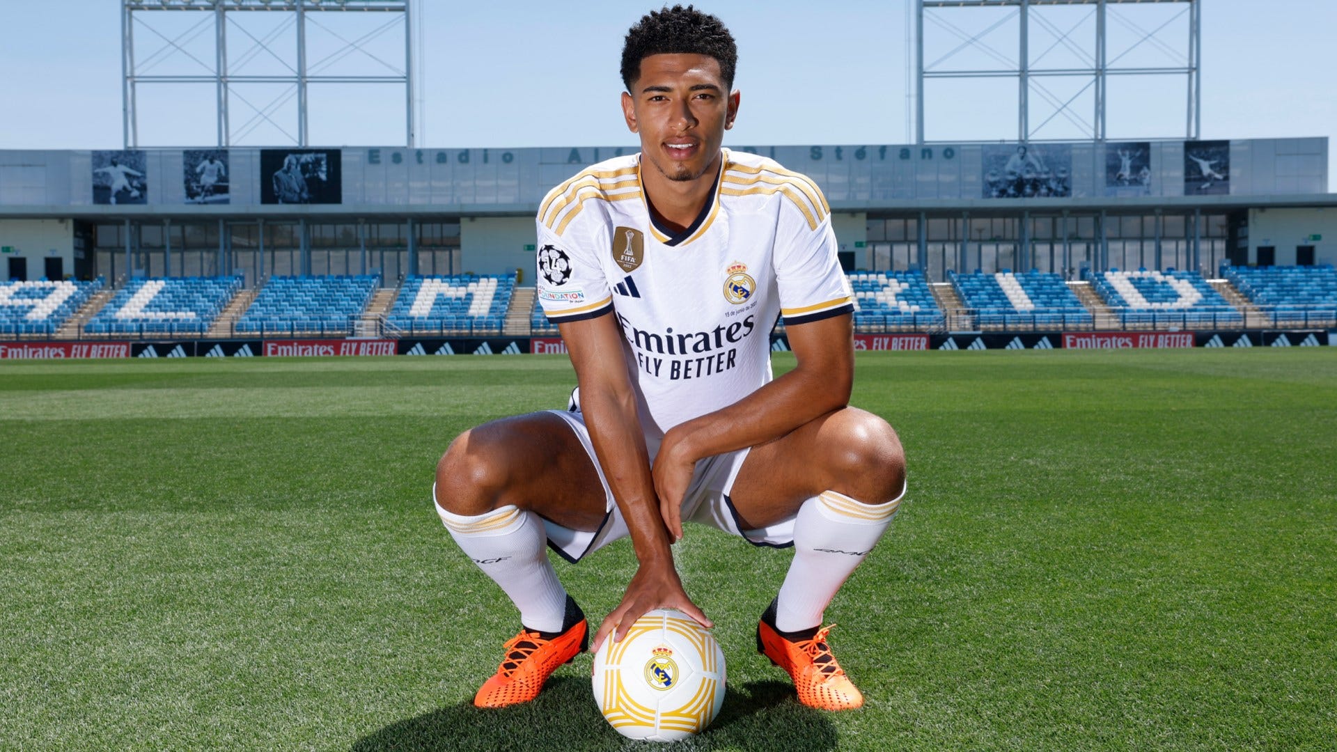 Real Madrid new boy Jude Bellingham brings the Bernabeu to Birmingham as he makes special return to his home city with adidas to dish out free shirts to hundreds of youngsters