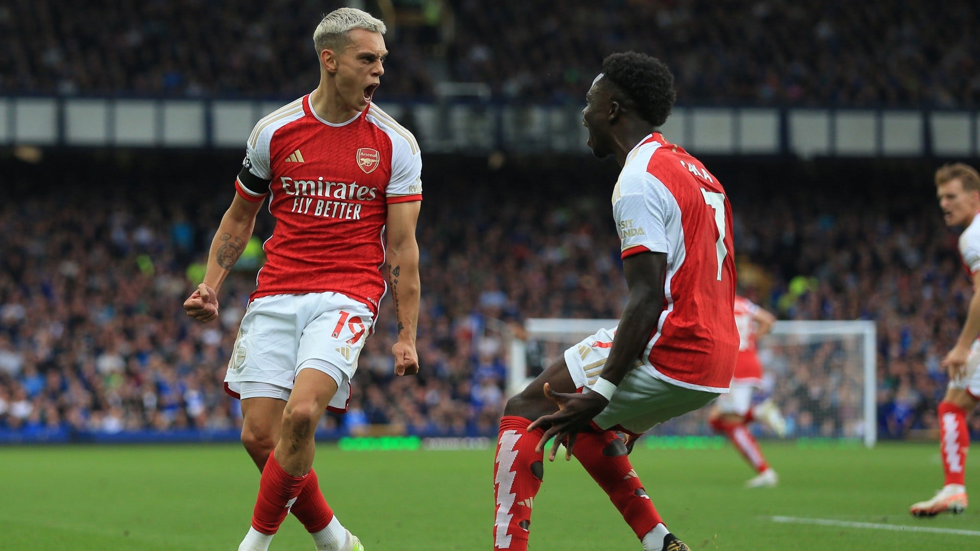 Arsenal player ratings vs Everton Leandro Trossard stakes claim for starting spot with sublime finish off the bench to secure crucial win for toothless Gunners Goal US