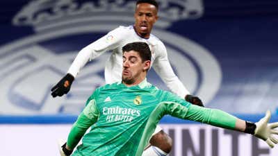 Thibaut Courtois of Real Madrid.