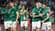 Ireland celebrate Alan Browne goal vs Belgium