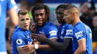 Alex Iwobi celebration, Everton vs Wolves