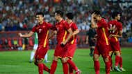 Nham Manh Dung Bui Hoang Viet Anh U23 Vietnam U23 Indonesia SEA Games 31 06052022