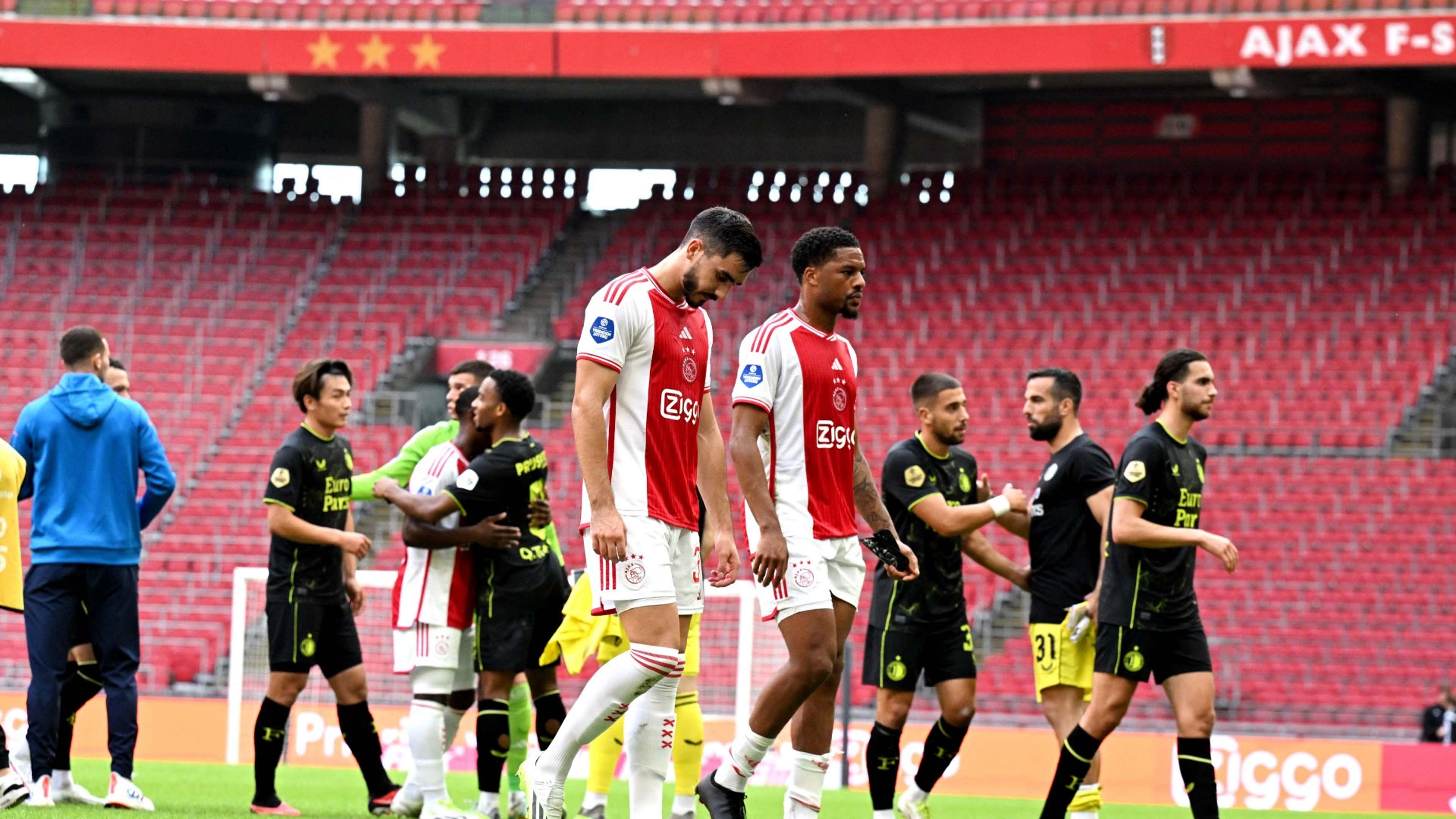 Ajax hit rock bottom! Dutch giants see Utrecht clash suspended twice for  crowd disorder - before 4-3 defeat confirms worst run of results since 1954